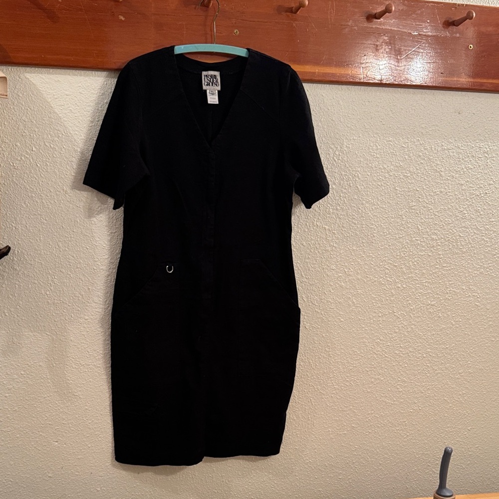 Prairie Underground Black Mini Dress
